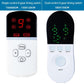 Electric blanket remote controller with 9-gear timing switch, single and dual control