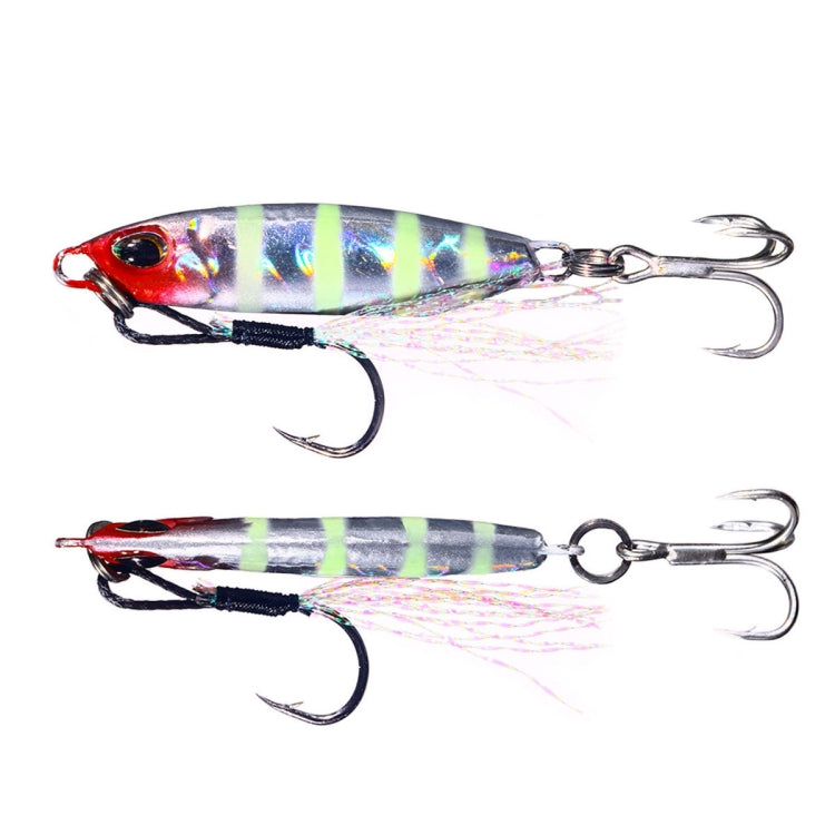 2 PCS HENGJIA Shore Casting Lead Fish Long-distance Casting Sinker Double Hook Lure, 16g, 32g