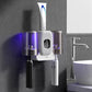 Smart Toothbrush Sanitizer UV Sterilizing Wall-Mounted Storage Rack