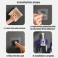 Smart Toothbrush Sanitizer UV Sterilizing Wall-Mounted Storage Rack