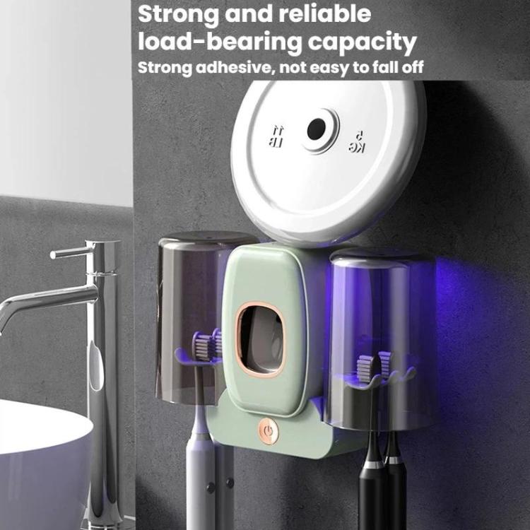 Smart Toothbrush Sanitizer UV Sterilizing Wall-Mounted Storage Rack