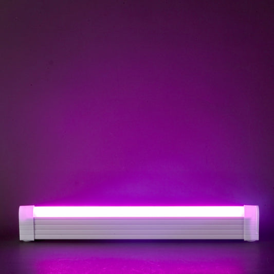 Rechargeable LED light tube in purple, handheld ambient light stick