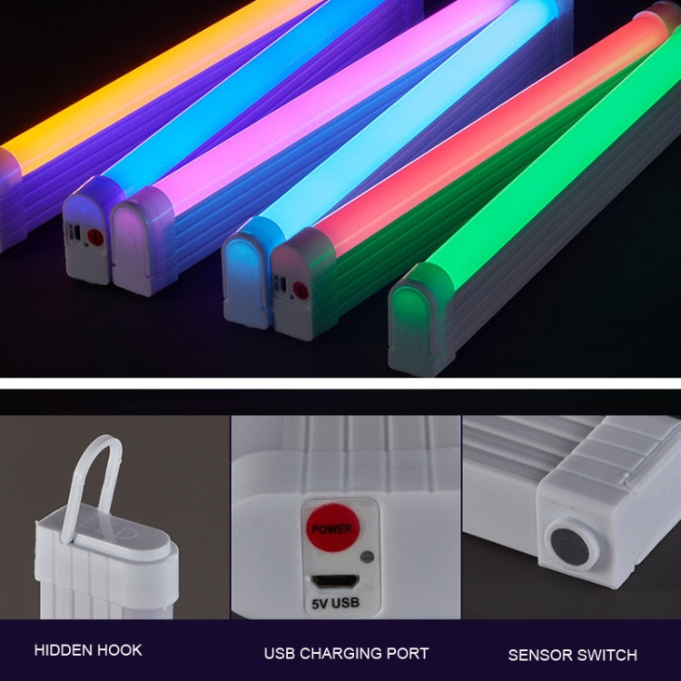 Handheld Light Stick Ambient Light Rechargeable Emergency Light Tube Live Fill Light, 17cm, 32cm