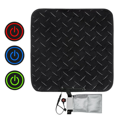 USB Charging Intelligent Thermostatic Heating Cushion, Black