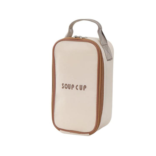 Insulated Thermal Tote Bag for Food Jars & Cups Protective Carrier for Soup Thermos, Breakfast Cups, Small, Medium, Large