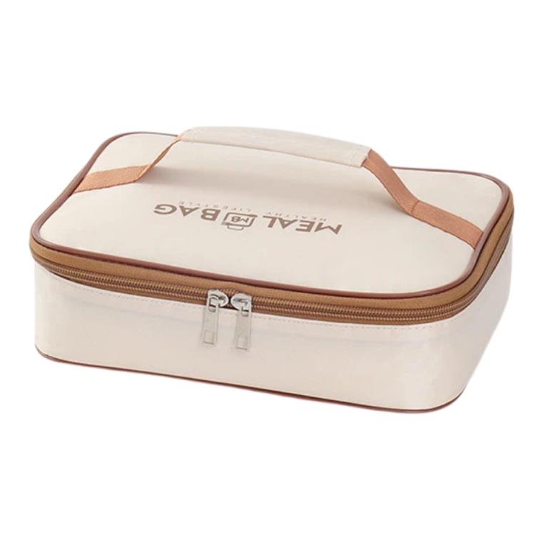 Square Lunch Bag Insulated Food Container Carrier for Meal Prep, Bento Boxes, and Office Lunch Portables, Small, Medium, Large