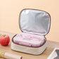 Square Lunch Bag Insulated Food Container Carrier for Meal Prep, Bento Boxes, and Office Lunch Portables, Small, Medium, Large