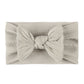 Soft Jacquard Nylon Children Headwear Baby Bow Headband
