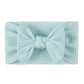 Soft Jacquard Nylon Children Headwear Baby Bow Headband