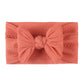 Soft Jacquard Nylon Children Headwear Baby Bow Headband