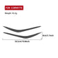 For Chevrolet Corvette C8 2pcs /Set Bumper Lip Decorative Sticker