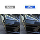 For Chevrolet Corvette C8 2pcs /Set Bumper Lip Decorative Sticker
