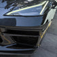 For Chevrolet Corvette C8 2pcs /Set Bumper Lip Decorative Sticker