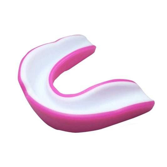 W003 Sanda Training Basketball Boxing Sports Mouth Guard EVA Braces, Style: Adult (White Green), Adult (White Green), Adult (White Red), Adult (Pink White), Adult (White Blue), Children (Black White), Children (Pink White), Children (Blue White)       ...