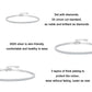S925 Sterling Silver White Gold Plated Pop Zirconia Bracelet, BSB097