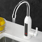 Smart Household Digital Display Instant Hot Kitchen Electric Faucet, Plug:, EU Plug, US Plug, UK Plug