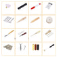 Handmade Leather DIY Tool Set Sewing Craft Tool Set, 48 In 1 Set