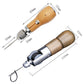 Leather Hand Seam Sewing Machine DIY Leather Carving Stitching Tool Device, A, B
