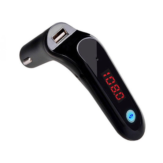 S7 Smart Digital Display Music Player Calling Car Charger, S7 Black, S7 Silver, S7 Gold, S7 Rose Gold