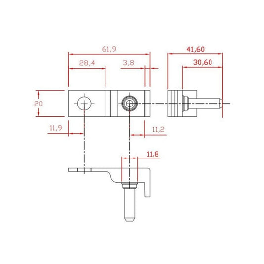 New Energy Electric Vehicle Battery Column MRBF Fuse, Battery Column MRBF Fuse