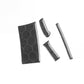 Carbon fiber patterned interior trim cover sticker pieces, 4-pack for dashboard areas