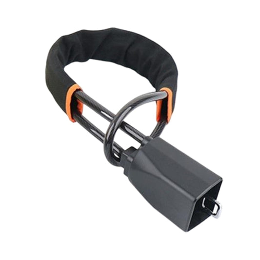 S308 Car Steering Wheel Wire Rope Lock Security Anti-theft Locks, S308 Red, S308 Yellow, S308 Black