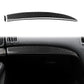 Air outlet sticker: black carbon-texture trim strip installed on dashboard vent area
