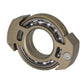 Mud-tone nuclear-reactor fingertip gyroscope with chrome bearings and grip tabs