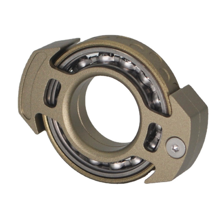 Mud-tone nuclear-reactor fingertip gyroscope with chrome bearings and grip tabs