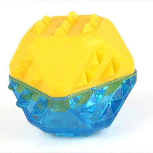 Frozen Bone Toys Pet Dog Teeth Grinding TPR Toys, Specification: Bone, Ball, Bone, Small Fish