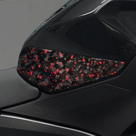For 2019-2023 Kawasaki Ninja 400 2pcs /Set Steering Wheel Side Stickers