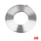 Silver reflective electroplating wheel decorative strip roll, circular coil