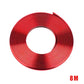 Red reflective electroplating wheel decorative strip roll, circular coil