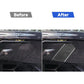 For Chevrolet Corvette C8 2pcs /Set Trailer Hook Sticker