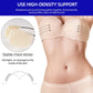 Silicone chest sticker pads with strong adhesive support shown on the bust area