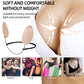 Silicone nipple sticker push-up kit with flexible support cups and adjustable straps
