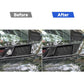 For Chevrolet Corvette C8 6pcs /Set Engine Side Air Vent Stickers