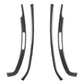 For 2011-2015 Benz Smart Fortwo 4pcs /Set Door Storage Vent Stickers