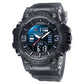 SMAEL 8049 Waterproof Sports Watch Men Multi-function Night Light Electronic Watch