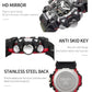 Men's digital sports watch close-up with textured bezel and metal case back