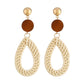 Bamboo Vine Handmade Woven Earrings Bosomia Style Earrings, E2002-1 Ear Hook Circle, E2002-2 Black Frame, E2002-3 Yellow Frame, E2002-4 Blue Frame, E2002-5 Knock Pattern Circle, E2002-6 Knock Pattern Deep Cake, E2002-7 Knock Pattern Water Drop         ...