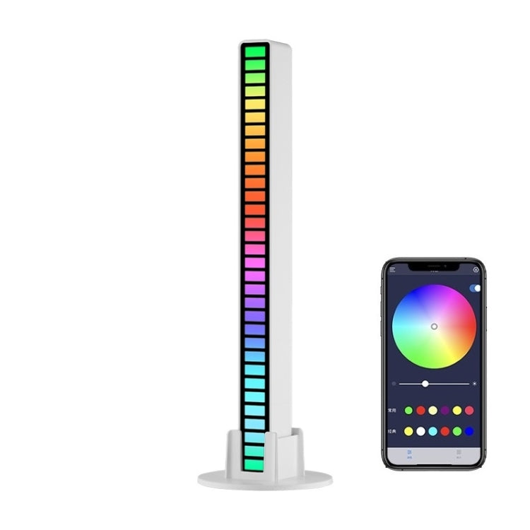 RGB Sound-controlled Rhythmic Response Lights Music Ambient LED Pick-up Lights, Charging, Plug-in