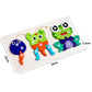 Wooden Animal Growth Process Evolution 3D Jigsaw Puzzle Toy Early Education Building Blocks