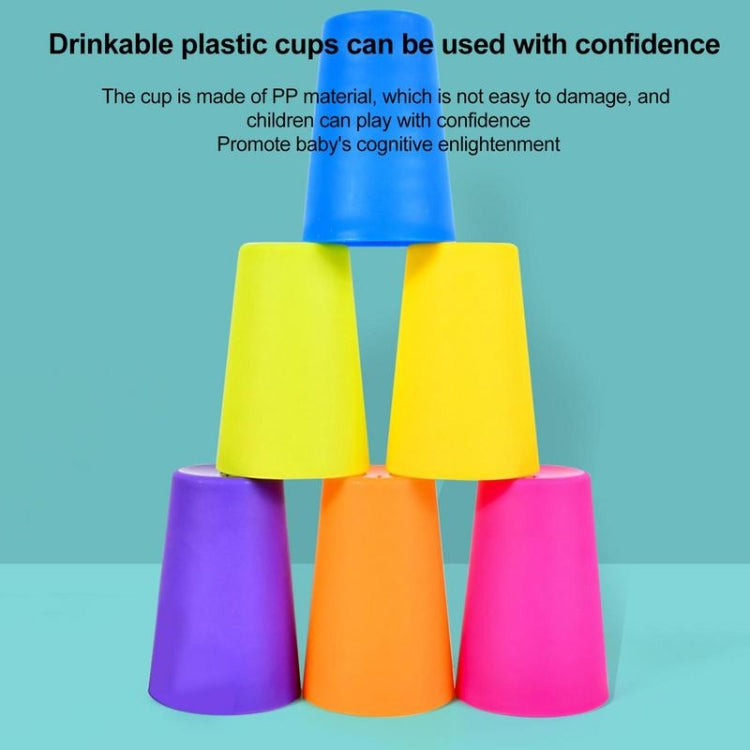Mixed Colors Quick Stack Cups Speed Training Sports Stacking Cups With Card,Spec:, Single Person, Double  Person