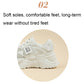 White sports shoe side and sole close-up with chunky tread pattern