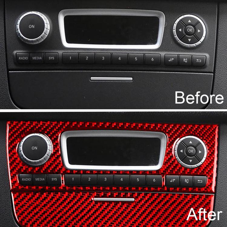 For 2011-2015 Benz Smart Fortwo 2pcs /Set CD Panel Stickers