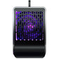 Wall-mounted electric mosquito killer lamp, front grille with purple LED light glow