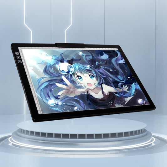 A4-D28B Rechargeable Copy Desk Drawing Board, With Charging Line, With Charging Line+US Plug Adapter, With Charging Line+UK Plug Adapter, With Charging Line+EU Plug Adapter, With Charging Line+AU Plug Adapter