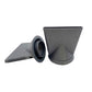 Dyson hair dryer anti-flying nozzle attachment with gray diffuser and connector