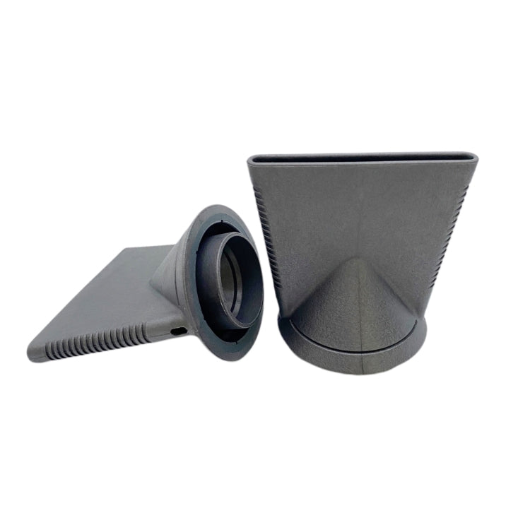 Dyson hair dryer anti-flying nozzle attachment with gray diffuser and connector